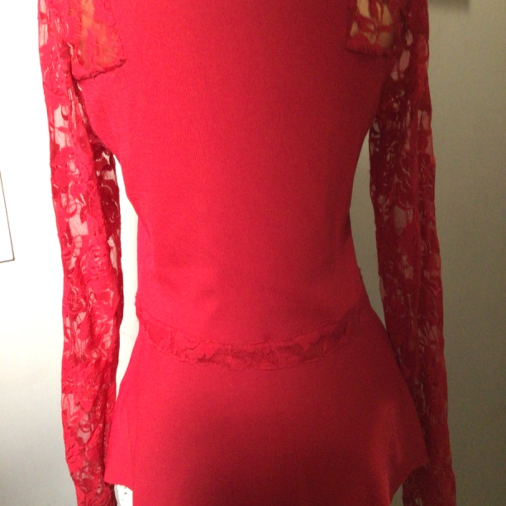 Red international concepts blouse  inc - Picture 6 of 9
